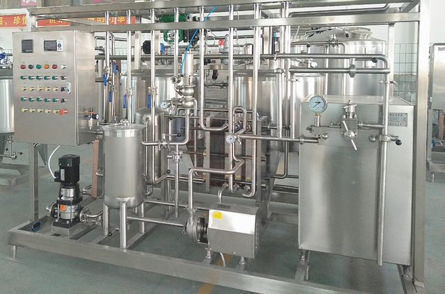 छोटे पैमाने पर 300L आइसक्रीम एकीकृत मशीन 