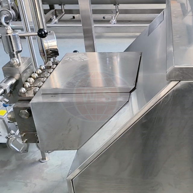 दो चरण उच्च दबाव homogenizer