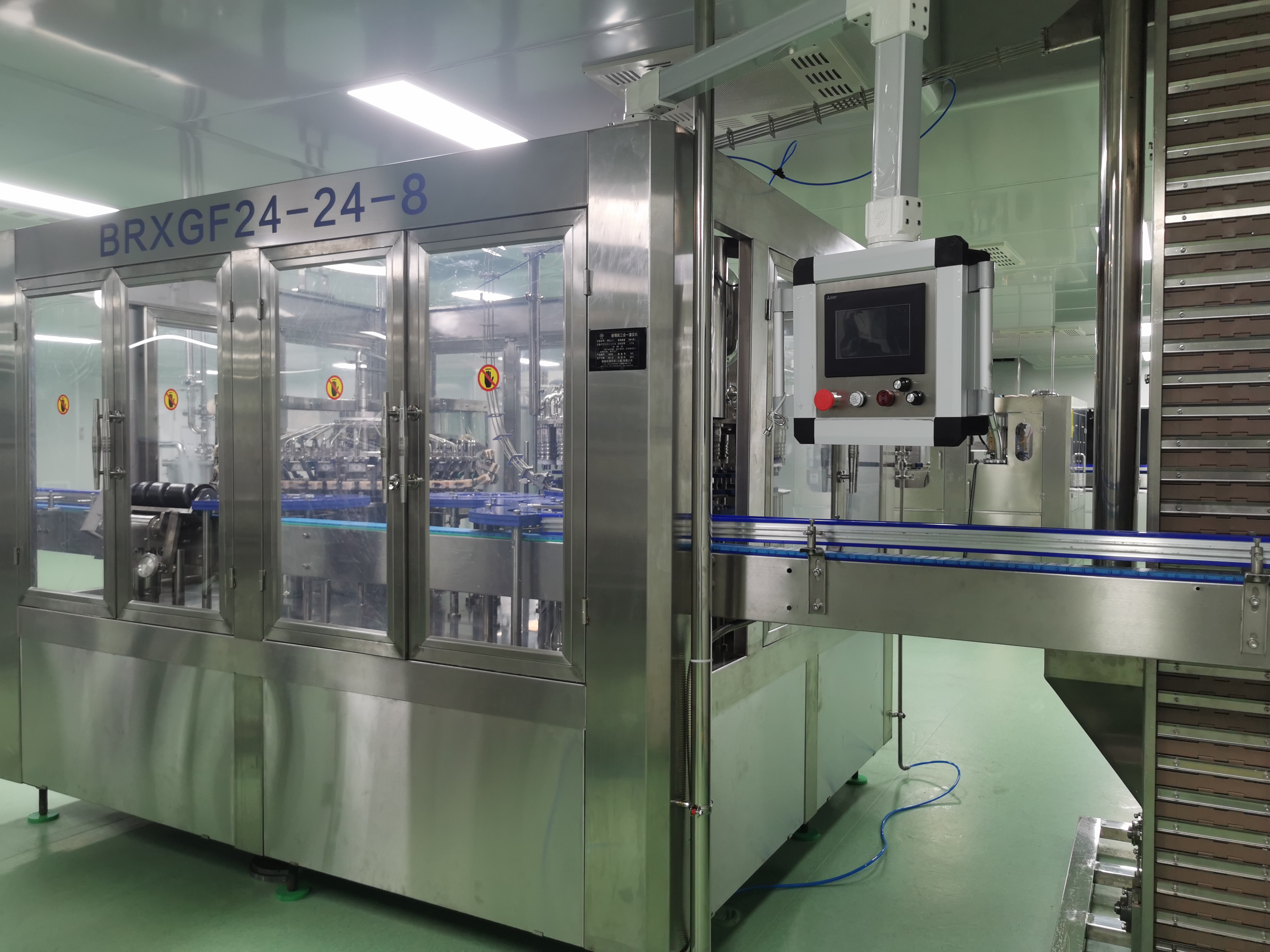 玻璃 玻璃 口服液 灌装机 1